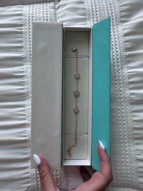 Matching flower bracelet